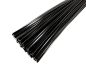 Preview: Plastic welding rods PP 6mm Triangular Black 1kg rods | az-reptec